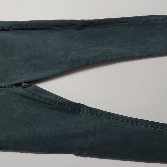 AG ADRIANO GOLDSCHMIED The Legging Ankle Super Skinny Green Jeans Size 28 R - Picture 9 of 16